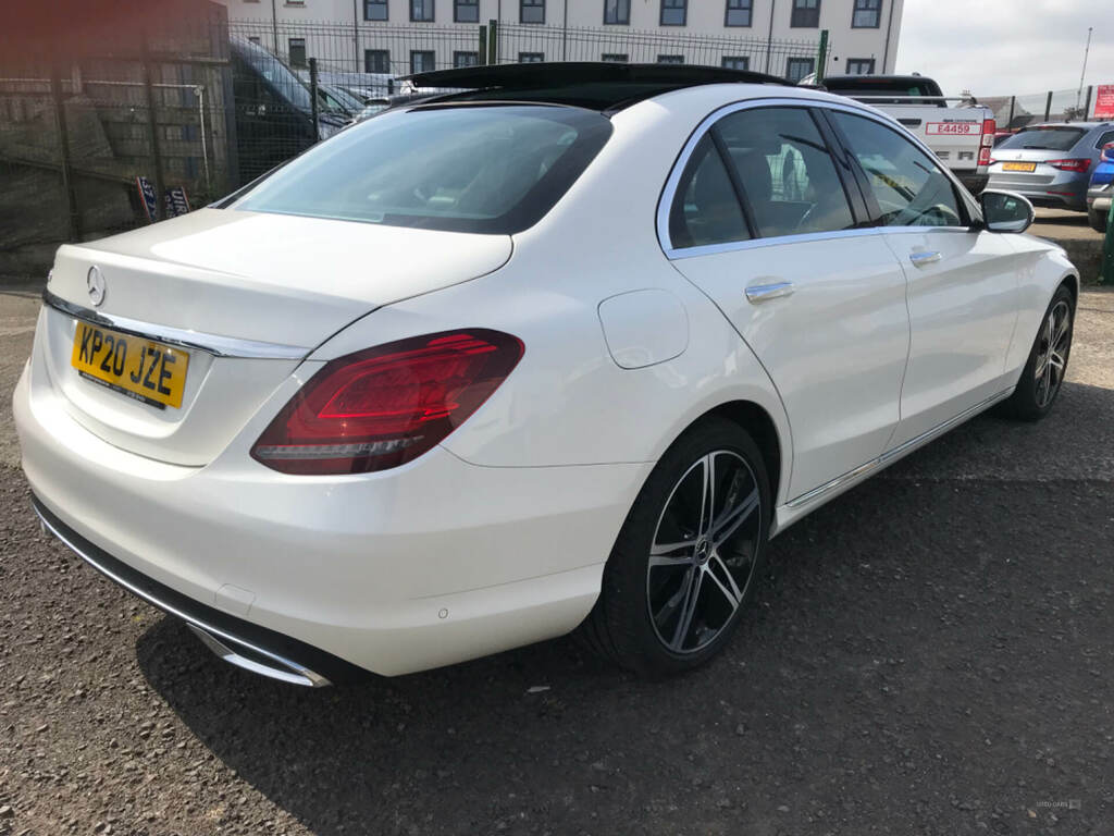 Mercedes-Benz C Class C220d Sport Edition Premium Plus 9G-tronic KP20JZE White #3