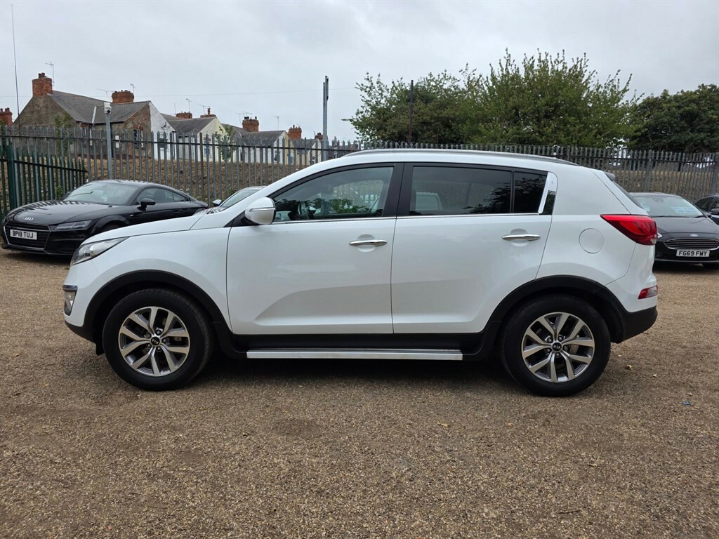 Kia Sportage Crdi White Edition Isg FE14UBF White #6