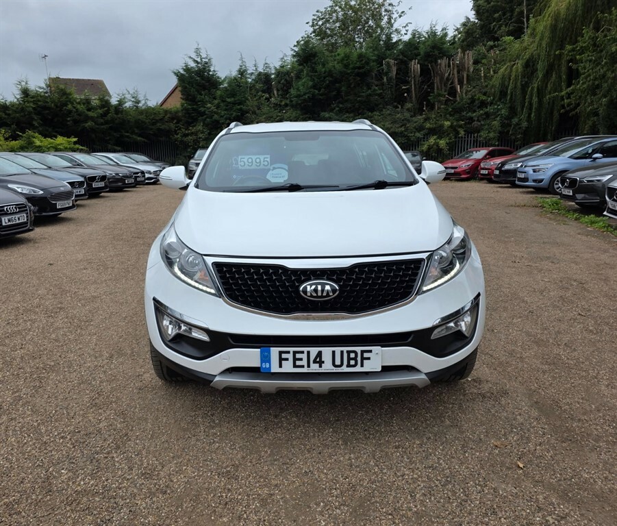 Kia Sportage Crdi White Edition Isg FE14UBF White #3