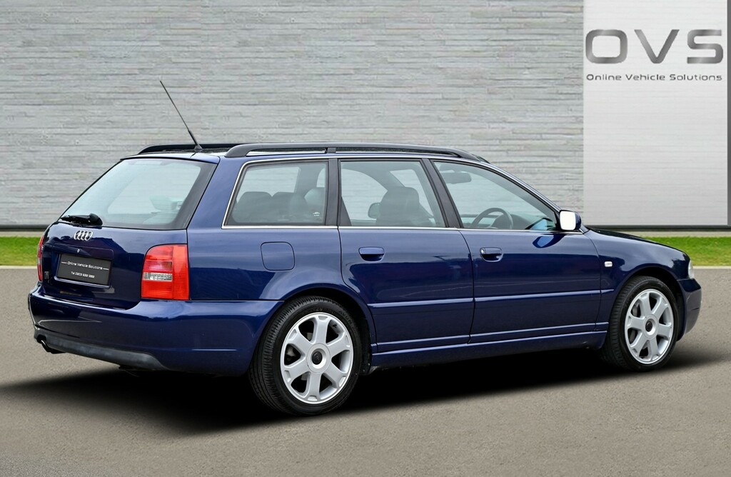Audi S4 Estate 2.7 V6 Bi-turbo Quattro 2000 Blue #3