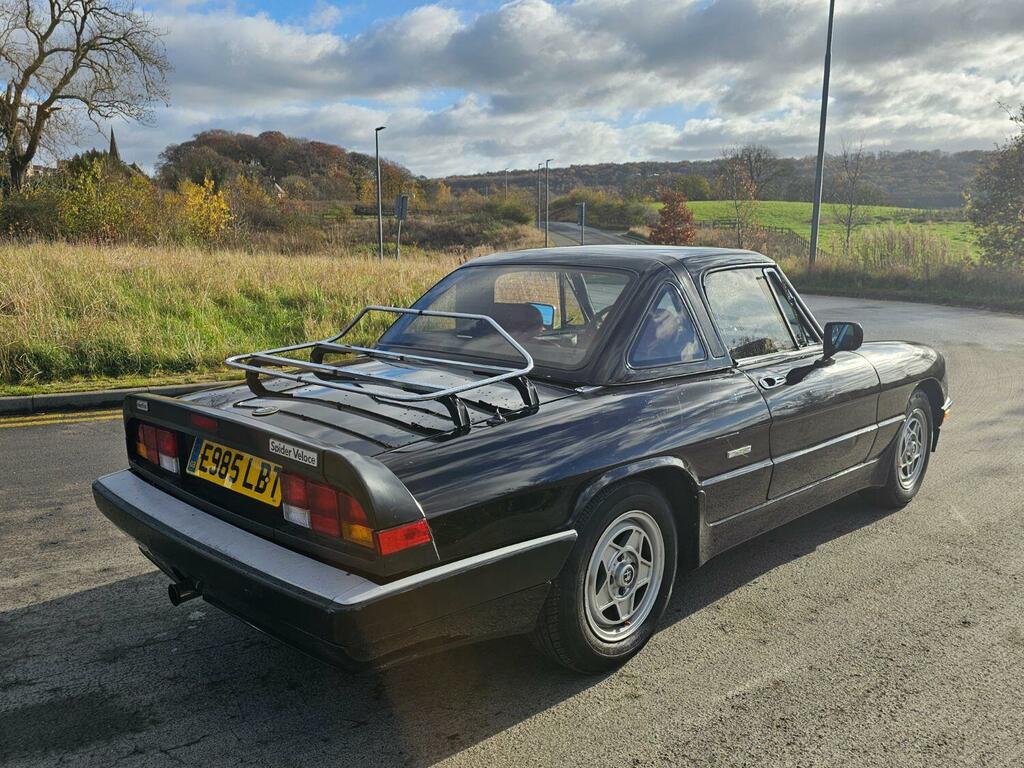 Alfa Romeo Spider Convertible Hardtop E985LBT Black #3