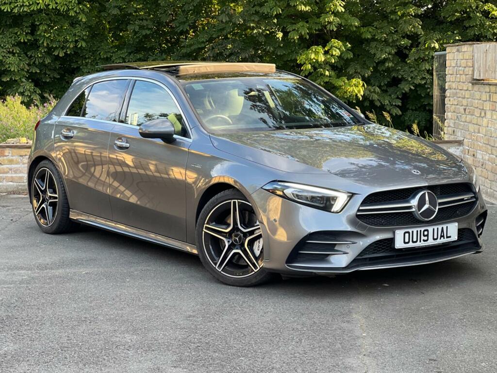 Mercedes-Benz A Class Hatchback 2.0 A35 Amg 2019 Grey #3