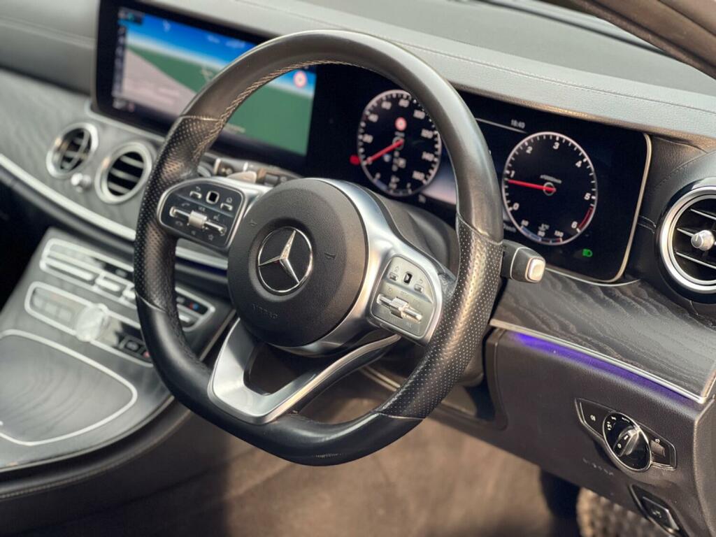 Mercedes-Benz E Class Estate 2.0 E220d Amg Line 2019 KM19VRR Silver #5