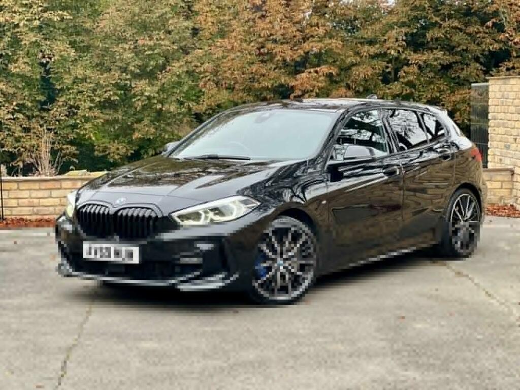 BMW 1 Series Hatchback 2.0 118D M Sport 2019 AV69MUW Black #3
