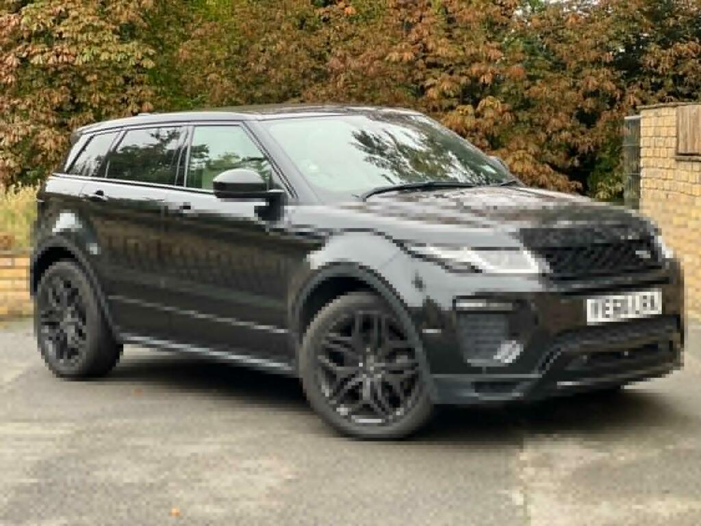 Land Rover Range Rover Evoque Suv 2.0 Td4 Hse Dynamic 2016 FE66LRA Black #4
