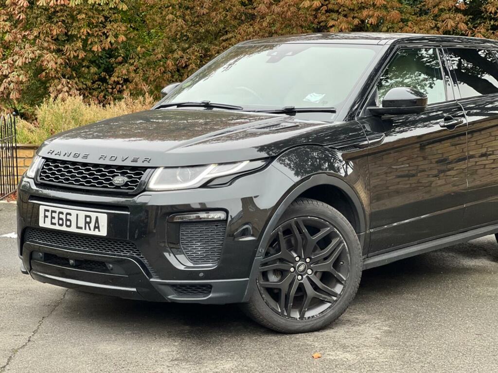 Land Rover Range Rover Evoque Suv 2.0 Td4 Hse Dynamic 2016 FE66LRA Black #6
