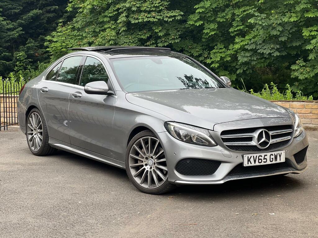 Mercedes-Benz C Class Saloon 2.1 C250d Amg Line 2015 Silver