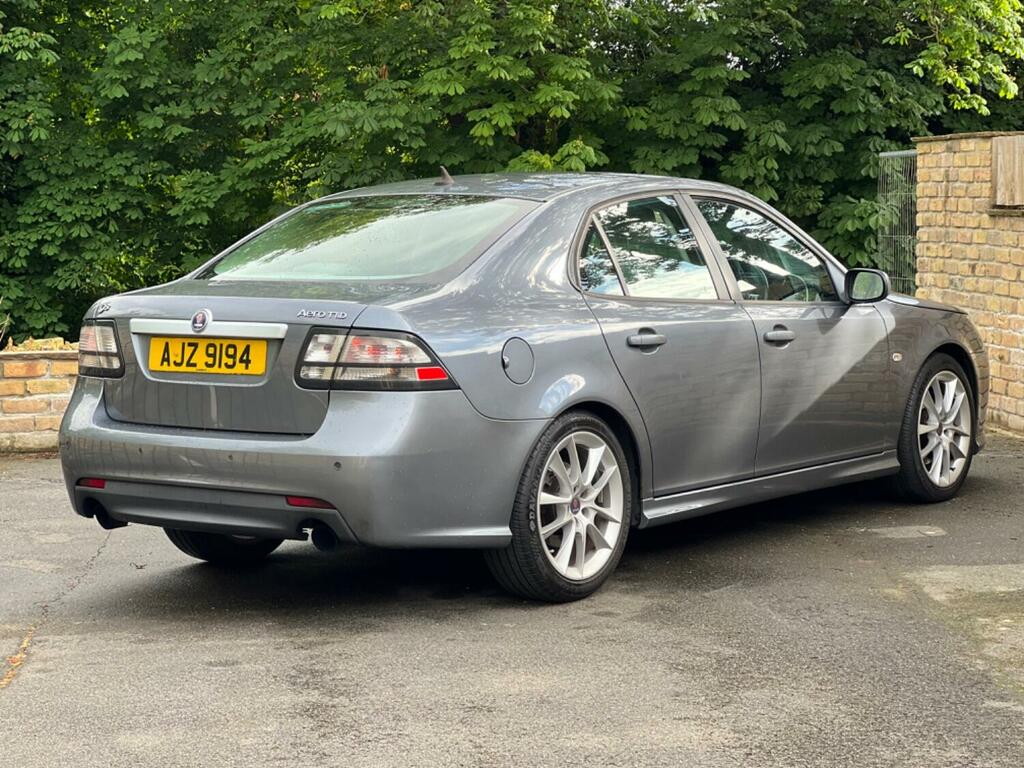 Saab 9-3 Saloon 1.9 Ttid Aero 2009 Grey #4