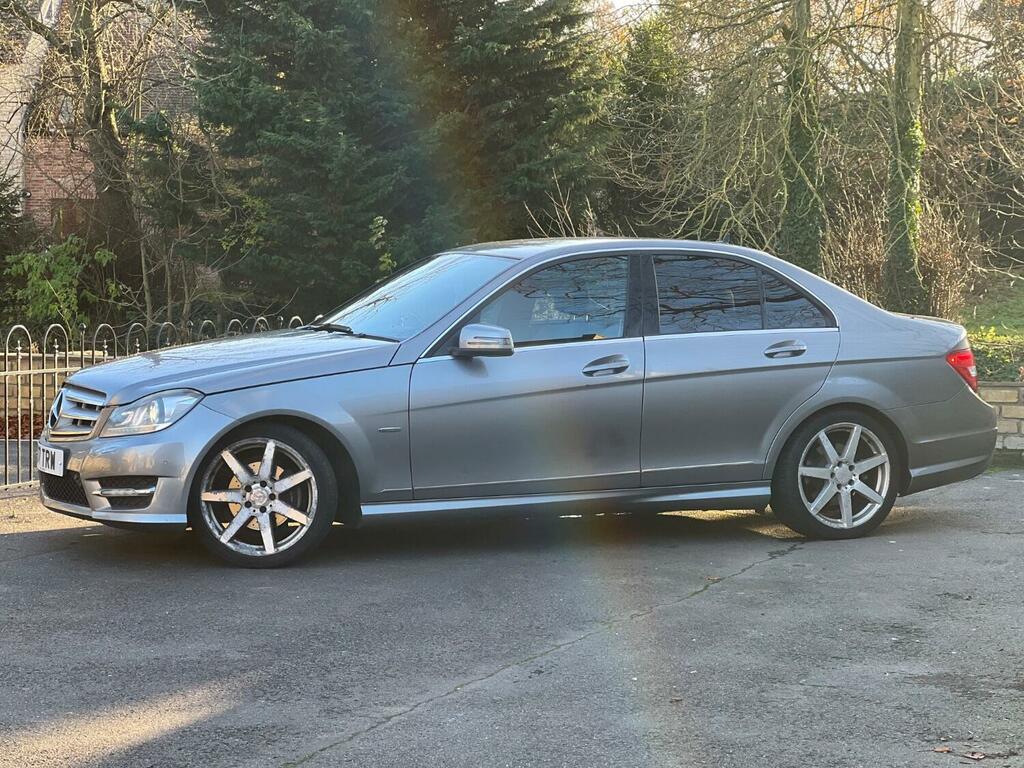 Mercedes-Benz C Class Saloon 2.1 C200 Cdi Blueefficiency Sport Edition 1 NJ61OKH Silver #4