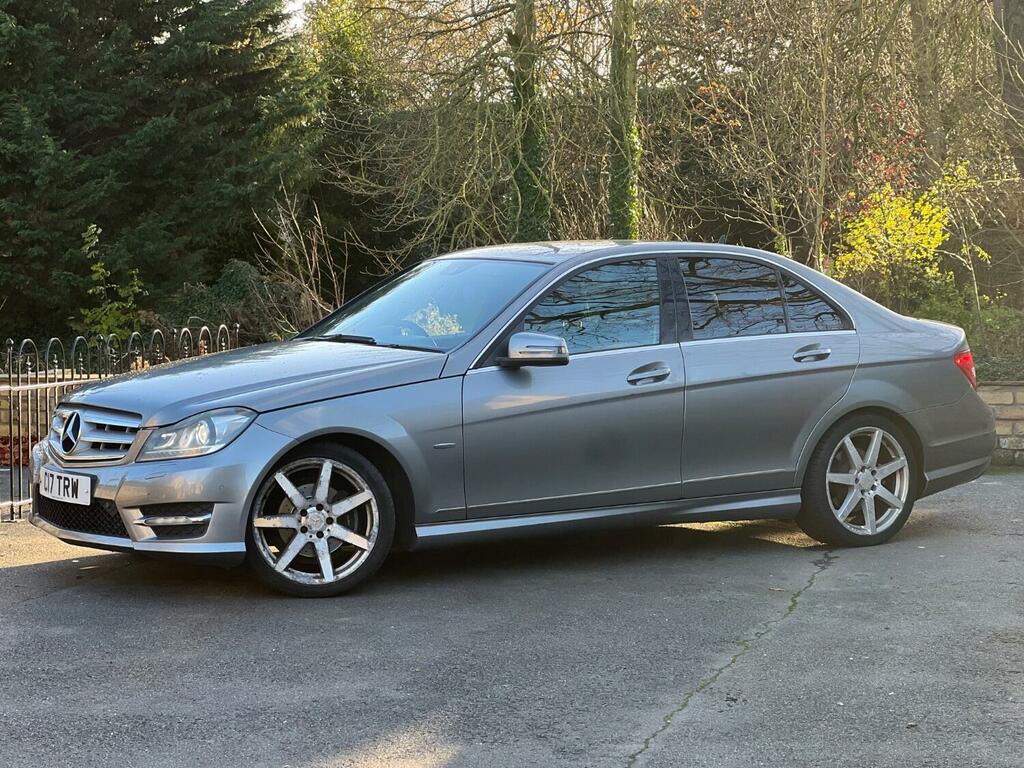 Mercedes-Benz C Class Saloon 2.1 C200 Cdi Blueefficiency Sport Edition 1 NJ61OKH Silver #3