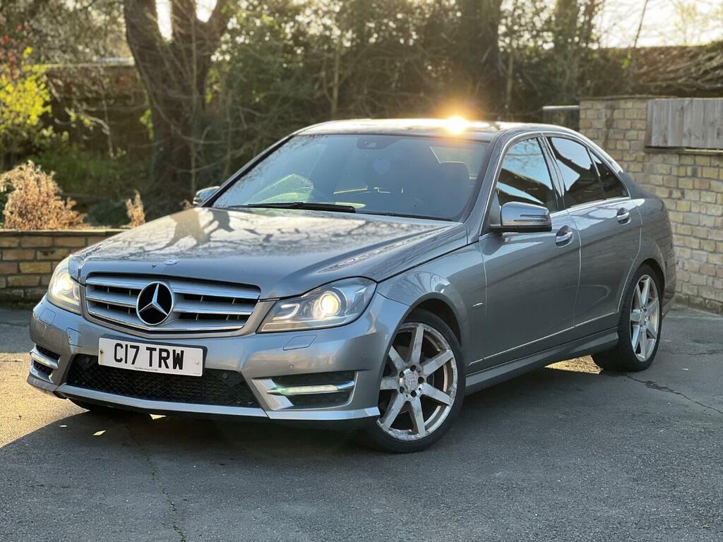 Mercedes-Benz C Class Saloon 2.1 C200 Cdi Blueefficiency Sport Edition 1 NJ61OKH Silver #2