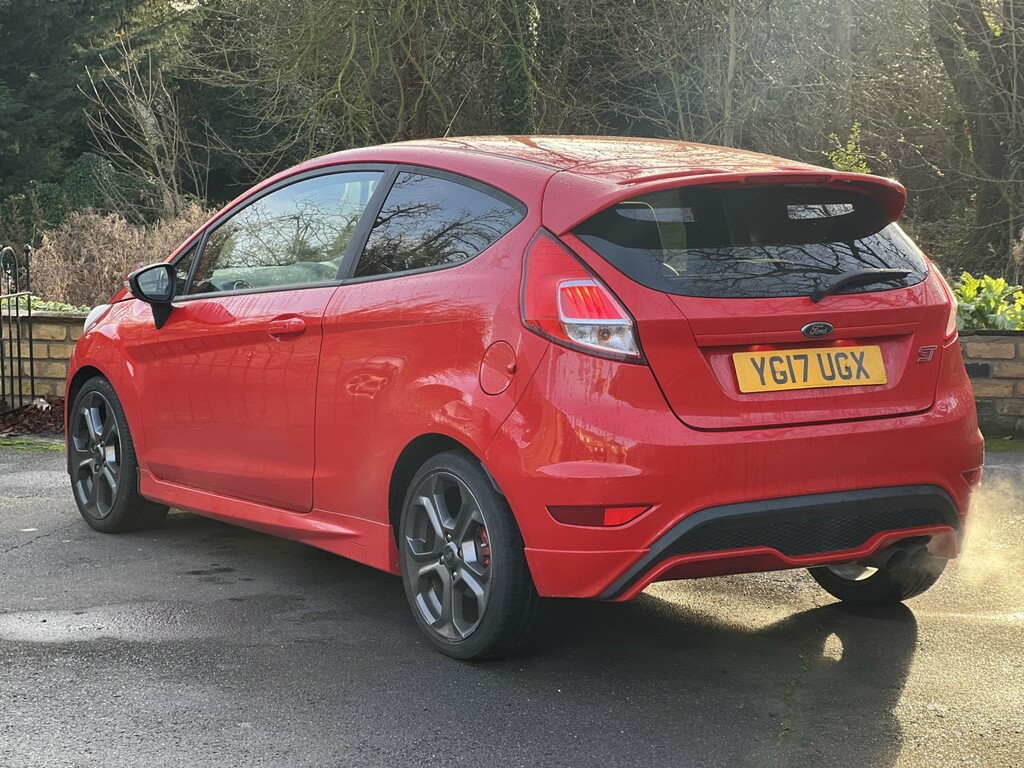 Ford Fiesta Hatchback 1.6 T Ecoboost St-3 2017 YG17UGX Red #3