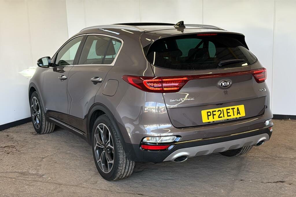 Kia Sportage 1.6 Crdi Mhev Gt-line S Suv Hybrid Dct Brown #4