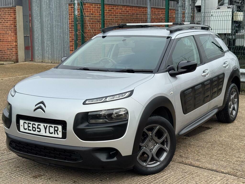 Citroen C4 Cactus 1.6 Bluehdi Feel Euro 6 S S CE65YCR Silver #2