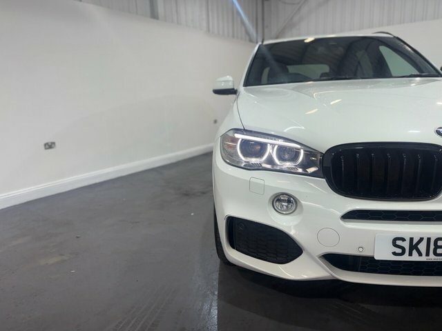 BMW X5 3.0 40D M Sport Suv Xdrive Euro 6 SK18KZE White #6