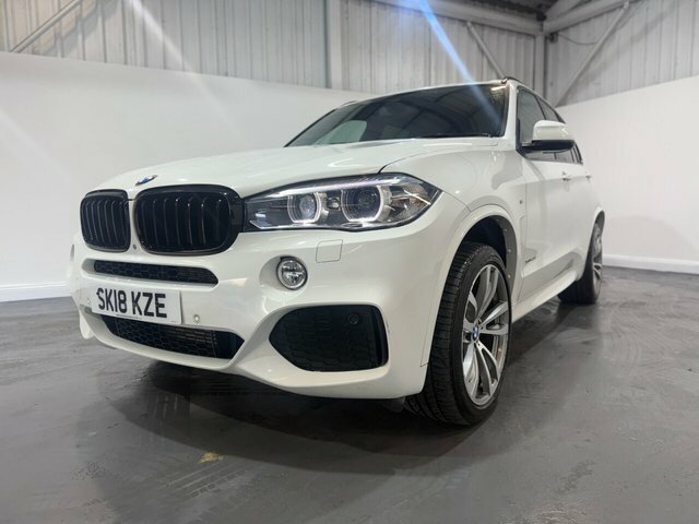 BMW X5 3.0 40D M Sport Suv Xdrive Euro 6 SK18KZE White #4