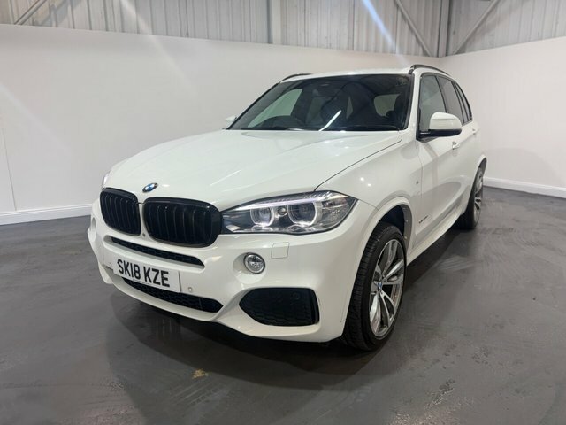 BMW X5 3.0 40D M Sport Suv Xdrive Euro 6 SK18KZE White #3