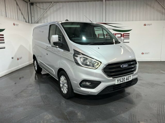 Ford Transit Custom 2.0 280 Ecoblue Limited Panel Van Manua Silver