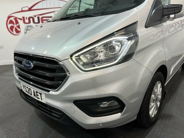 Ford Transit Custom 2.0 280 Ecoblue Limited Panel Van Manua YS20AET Silver #5