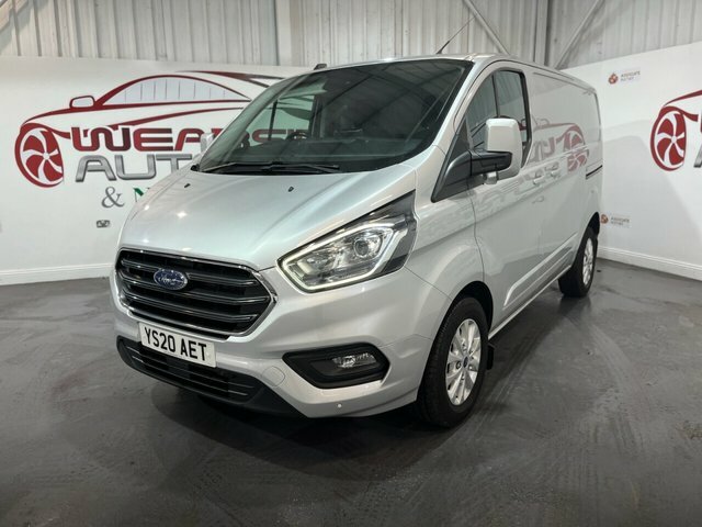 Ford Transit Custom 2.0 280 Ecoblue Limited Panel Van Manua YS20AET Silver #3