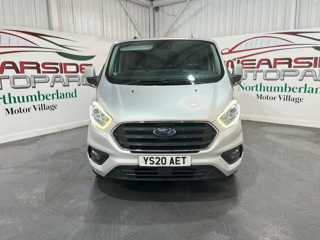 Ford Transit Custom 2.0 280 Ecoblue Limited Panel Van Manua YS20AET Silver #2