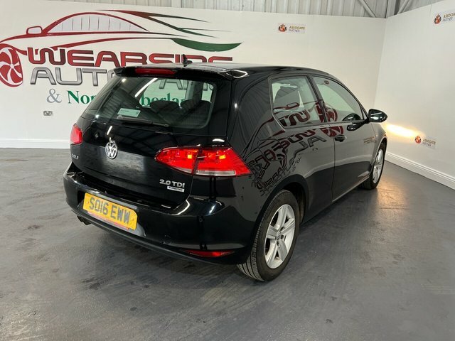 Volkswagen Golf 2.0 Tdi Bluemotion Tech Match Edition Hatchback SO16EWW Black #6