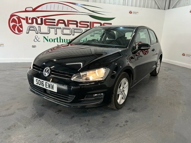 Volkswagen Golf 2.0 Tdi Bluemotion Tech Match Edition Hatchback SO16EWW Black #3