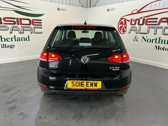 Volkswagen Golf 2.0 Tdi Bluemotion Tech Match Edition Hatchback SO16EWW Black #5