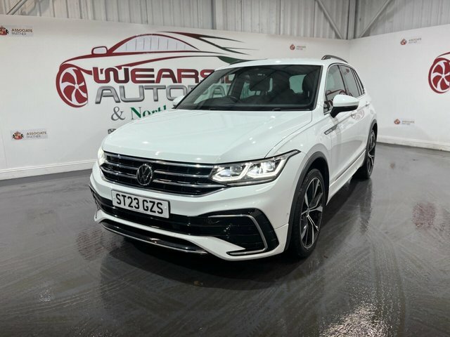 Volkswagen Tiguan 1.5 Tsi R-line Suv Dsg Euro 6 Ss 15 ST23GZS White #3