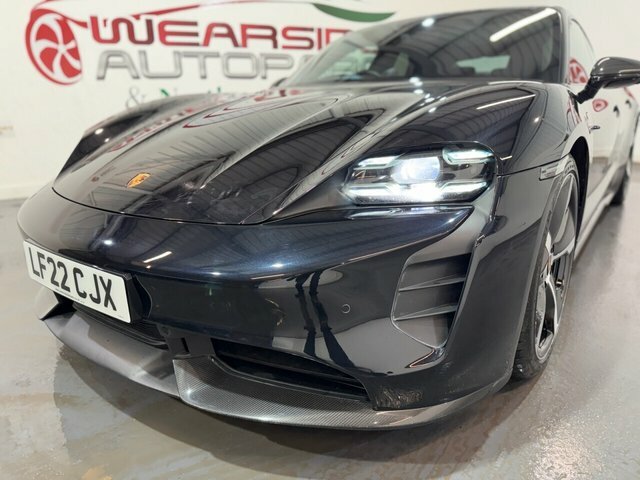 Porsche Taycan Performance Plus 93.4Kwh Turbo S Saloon Electr LF22CJX Black #5