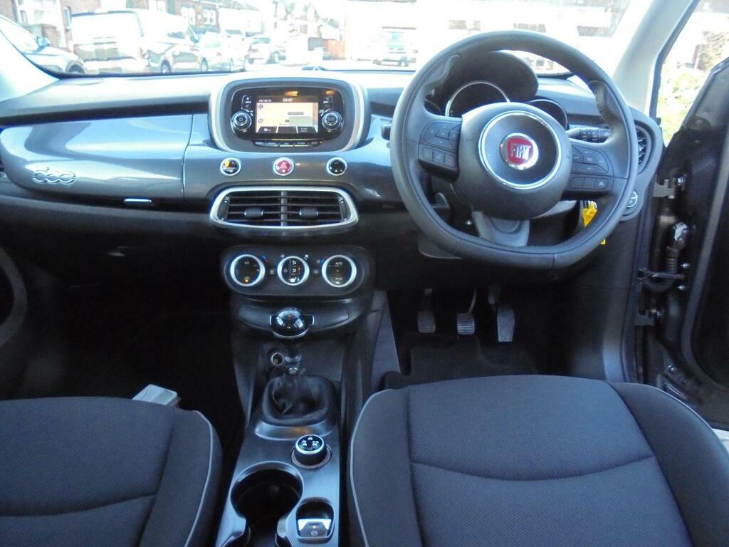Fiat 500X 1.6 E-torq Pop Star Euro 6 PE17THX Grey #6