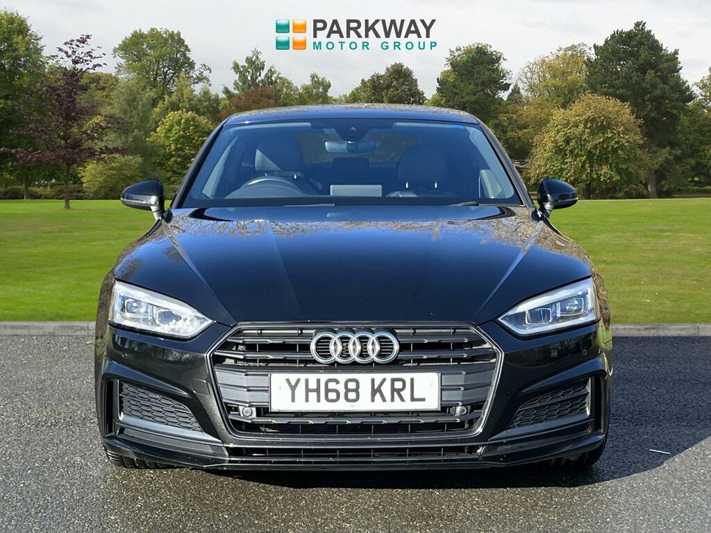 Audi A5 Hatchback YH68KRL Black #2
