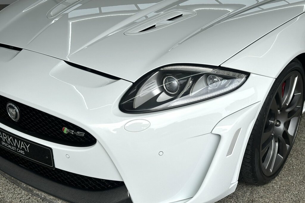 Jaguar XKR-S 5.0 V8 Convertible White #5