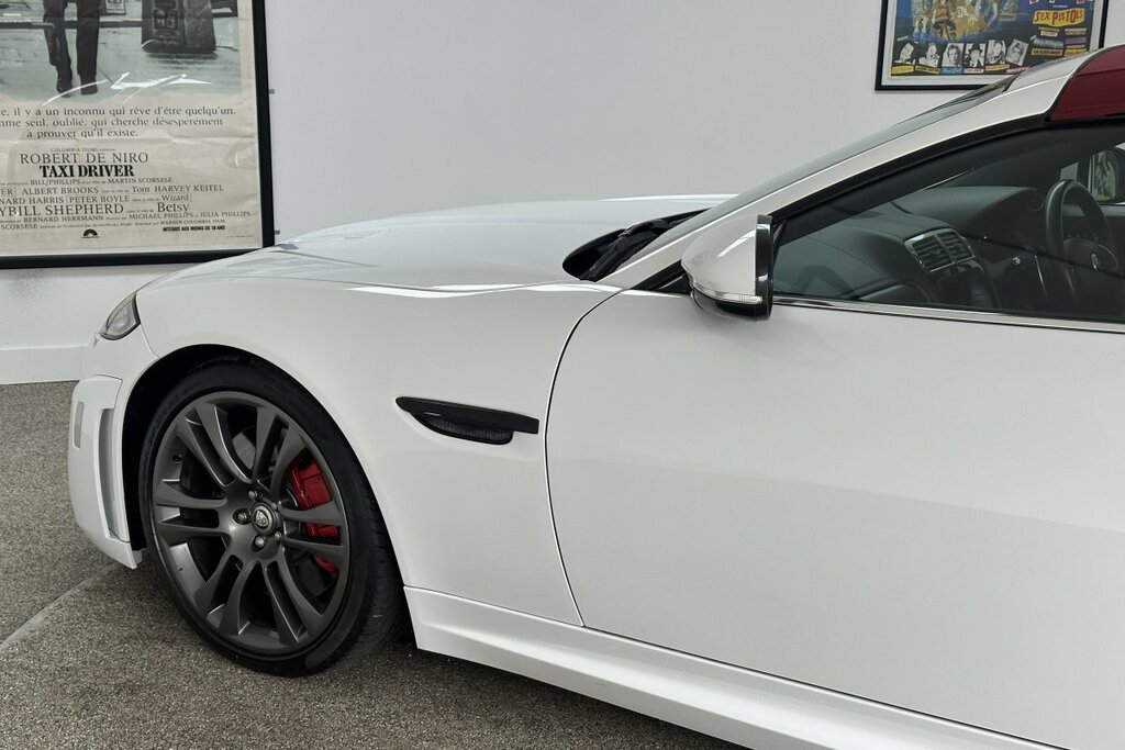 Jaguar XKR-S 5.0 V8 Convertible White #4