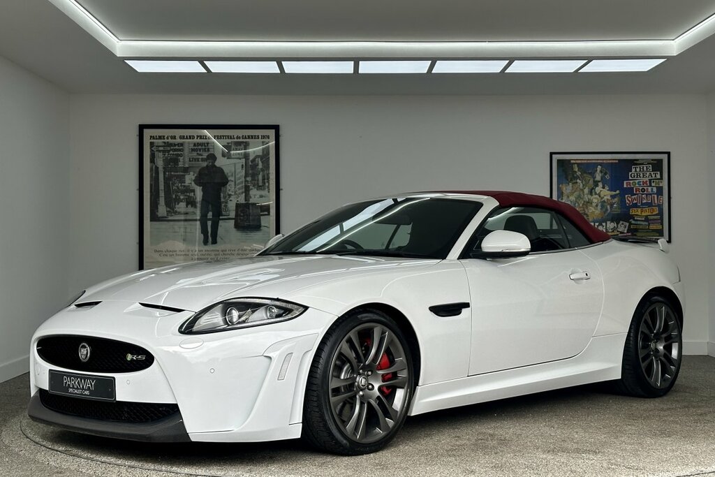 Jaguar XKR-S 5.0 V8 Convertible White #6