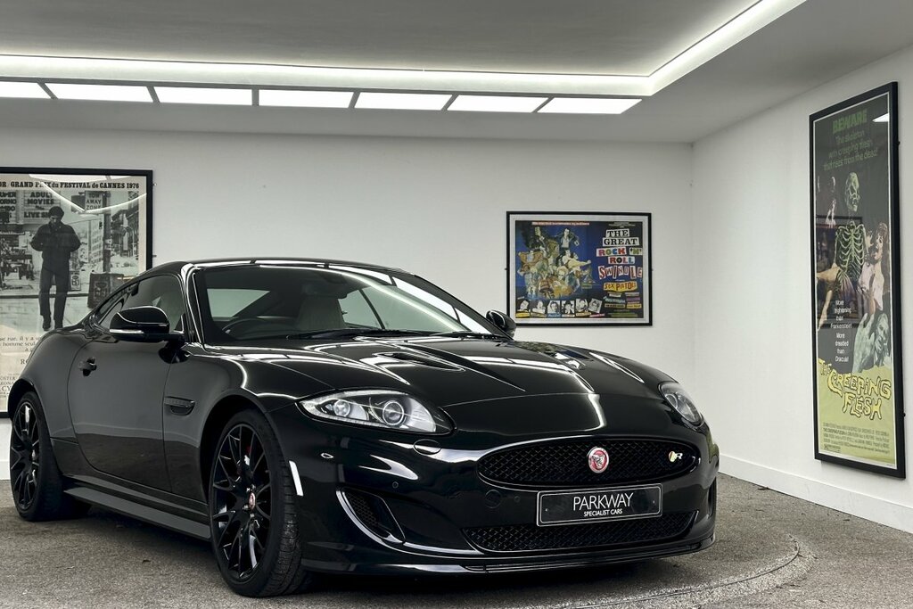 Jaguar XKR 5.0 Supercharged Con Blue #1