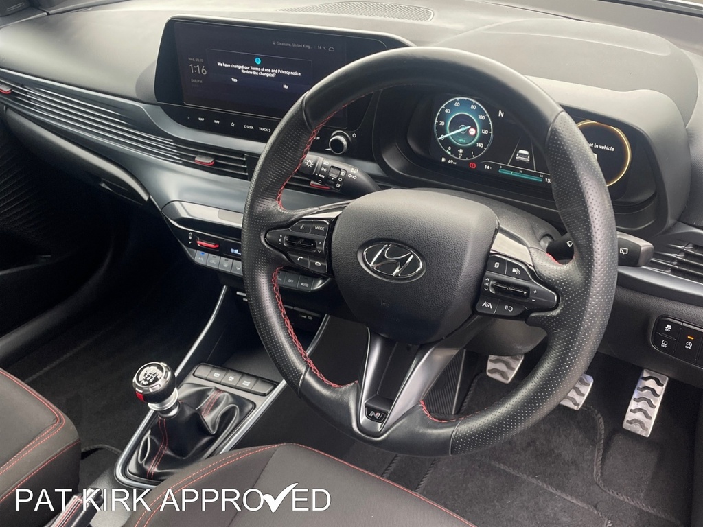 Hyundai I20 1.0T Gdi 48V Mhd 120 N Line XGZ6397 Black #3