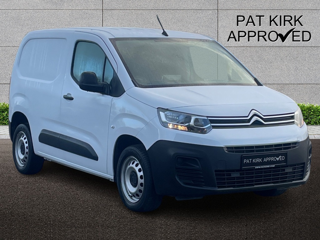Citroen Berlingo 1.5 Bluehdi 1000Kg Enterprise Ed 100Ps 6 Speed Ss White