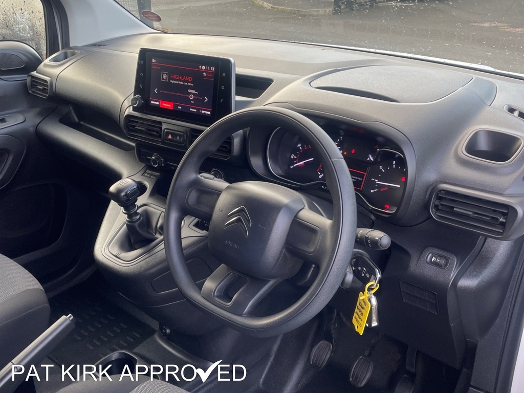 Citroen Berlingo 1.5 Bluehdi 1000Kg Enterprise Ed 100Ps 6 Speed Ss CF23FKV White #4