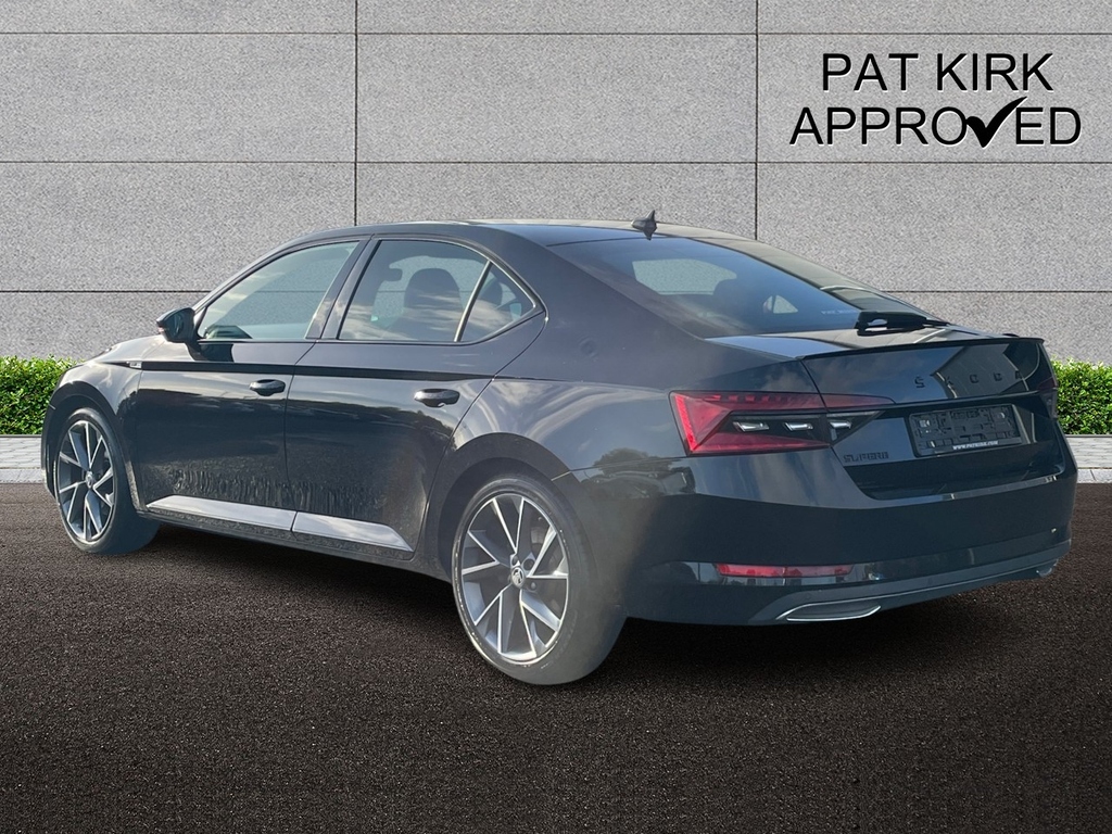Skoda Superb 2.0 Tdi Cr Sport Line Plus Dsg DE24ZWH Black #2