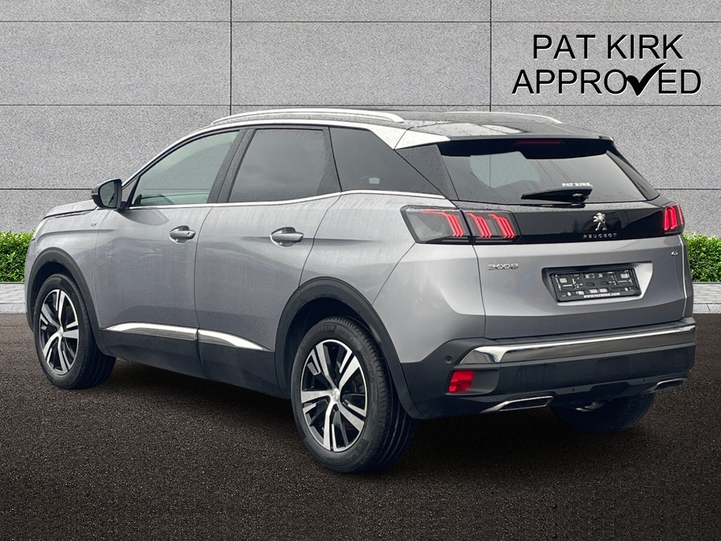 Peugeot 3008 1.5 Bluehdi Gt Eat8 YP23TFU Grey #2