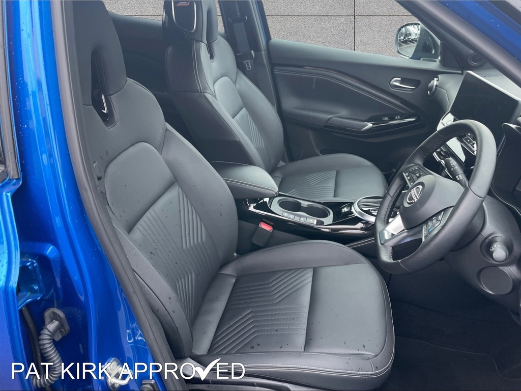 Nissan Juke 1.6 Hybrid Tekna CVZ1331 Blue #5