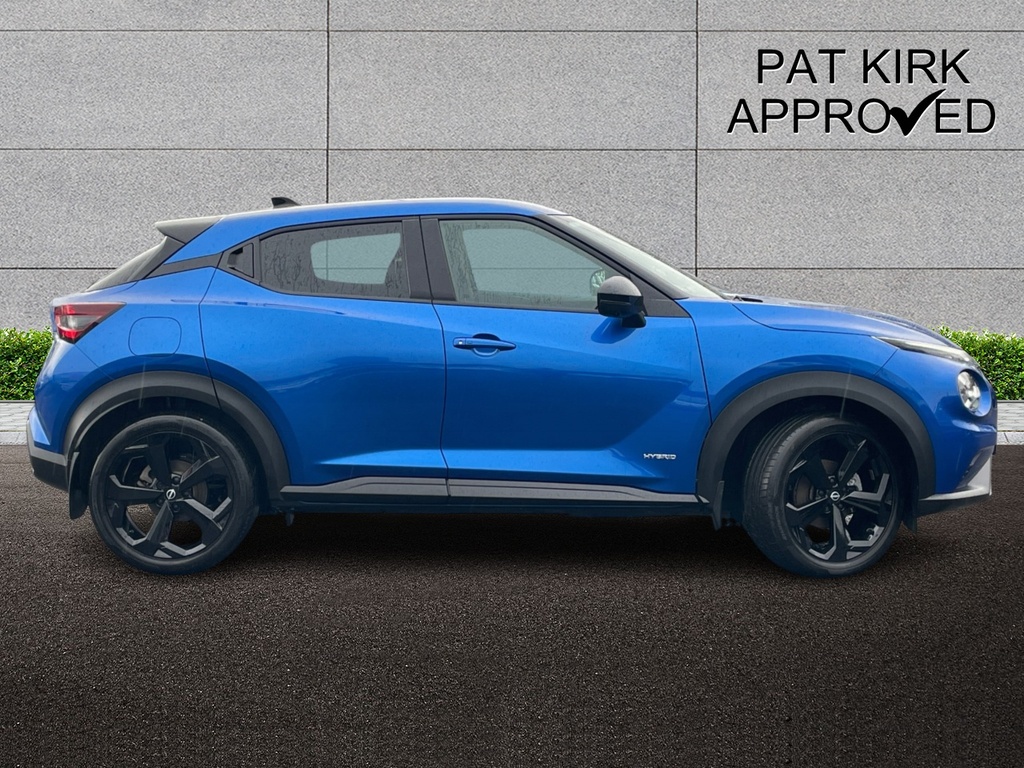 Nissan Juke 1.6 Hybrid Tekna CVZ1331 Blue #3