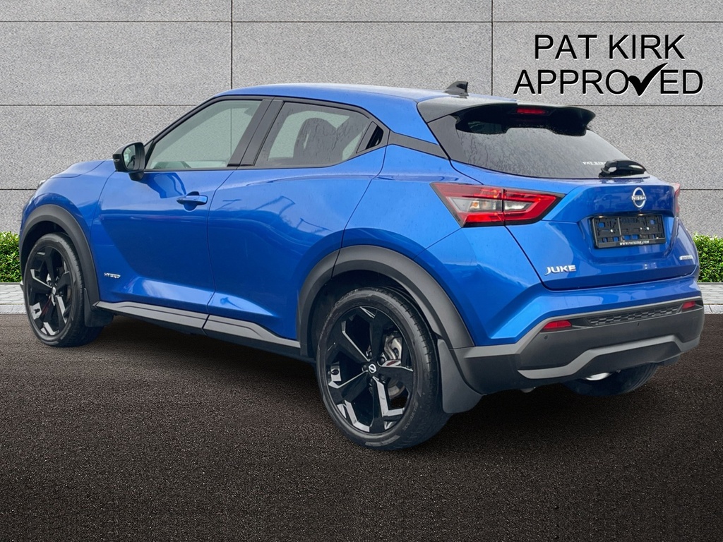 Nissan Juke 1.6 Hybrid Tekna CVZ1331 Blue #2