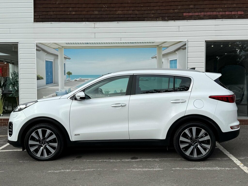 Kia Sportage 2.0 Crdi Kx-4 Awd Euro 6 SB17RKN White #4