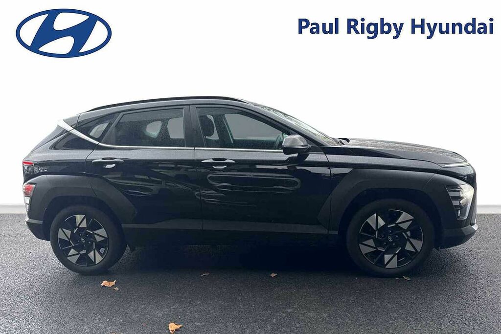 Hyundai Kona 1.6 Hybrid 129 Advance Dct BN75HJF Black #4