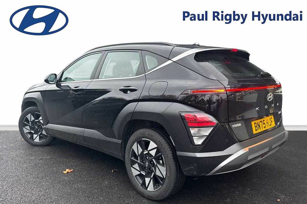 Hyundai Kona 1.6 Hybrid 129 Advance Dct BN75HJF Black #3