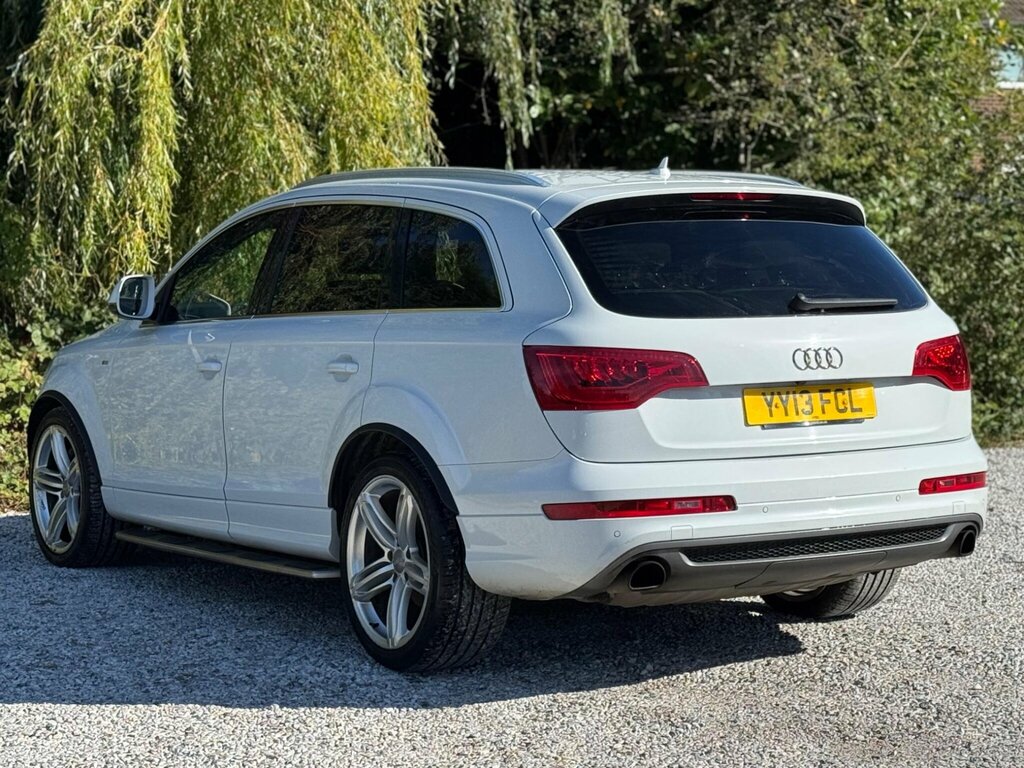 Audi Q7 3.0 Tdi V6 S Line Plus Tiptronic Quattro Euro 5 S YY13FCL White #6
