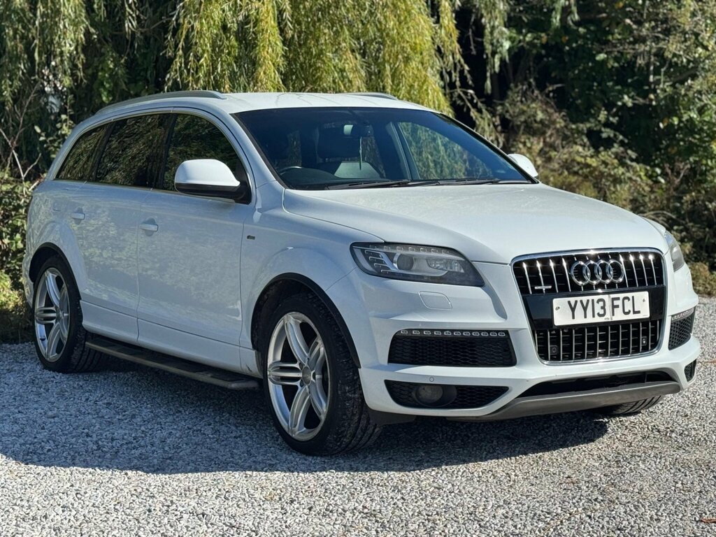 Audi Q7 3.0 Tdi V6 S Line Plus Tiptronic Quattro Euro 5 S YY13FCL White #3