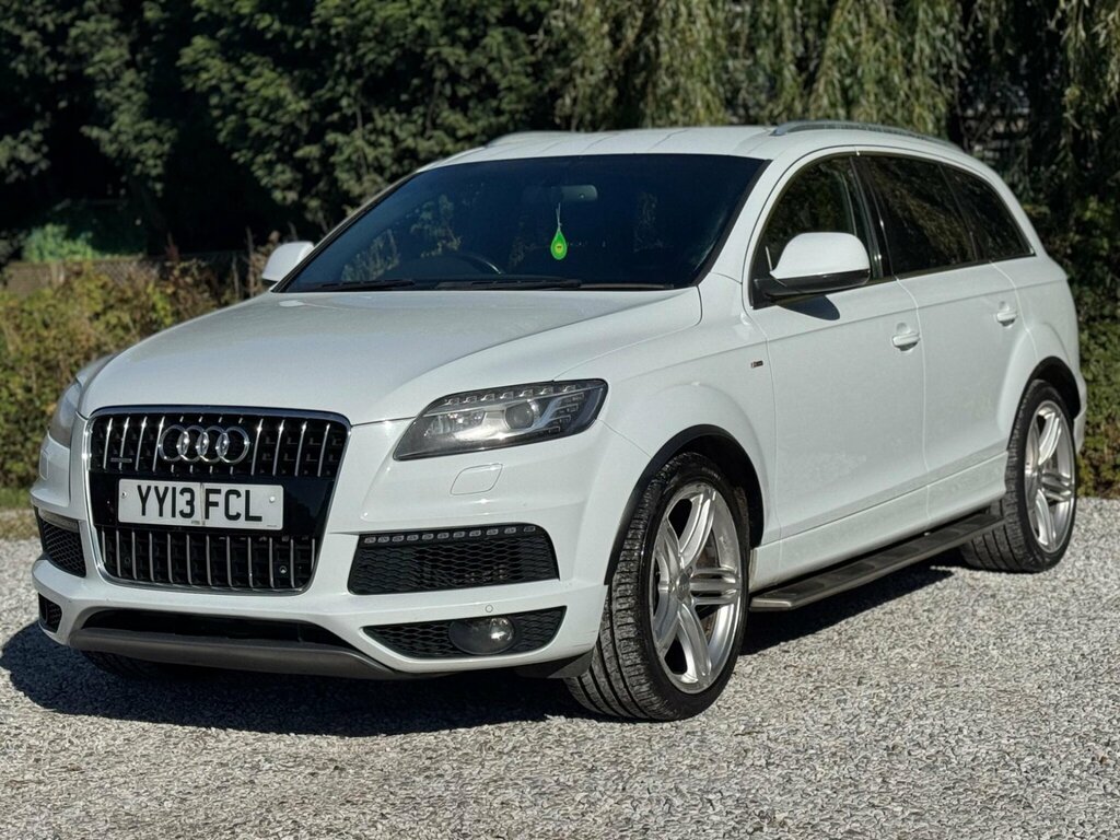 Audi Q7 3.0 Tdi V6 S Line Plus Tiptronic Quattro Euro 5 S YY13FCL White #5